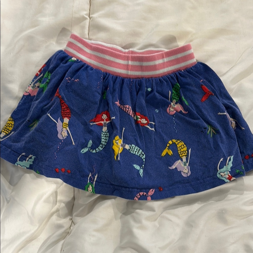 Hanna Andersson Blue Mermaid skirt